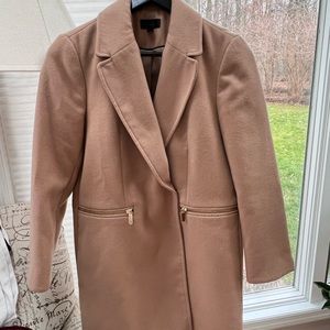 Topshop Women Camel Coat UK Size 6/US size 2